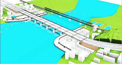 Phê duyệt dự án đập ngăn mặn trên sông Cái